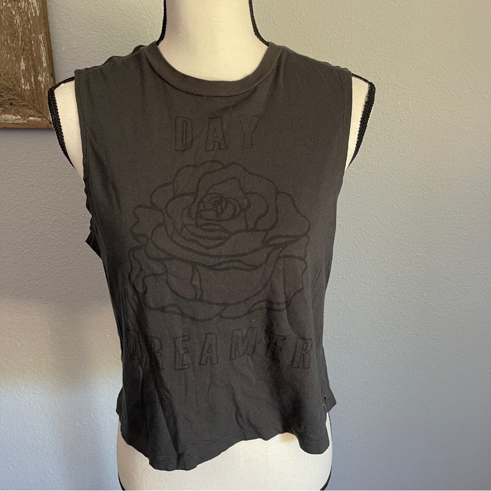 Day Dreamer Super Soft Crop Muscle Tank M